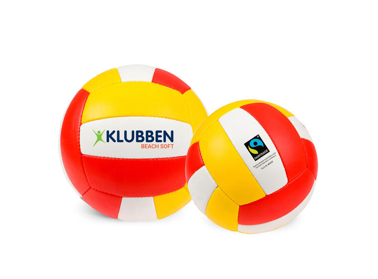 Klubben | Rantalentopallo Soft 10 kpl Koko 5 | 280-300 g | Fairtrade 