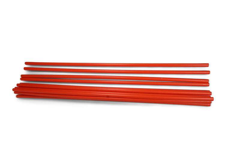 Stolper til skilek - 160 cm Robust plaststolpe som tåler kulde 