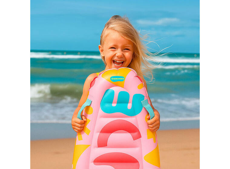 Bodyboard lapsille 70 cm Vaaleanpunainen 