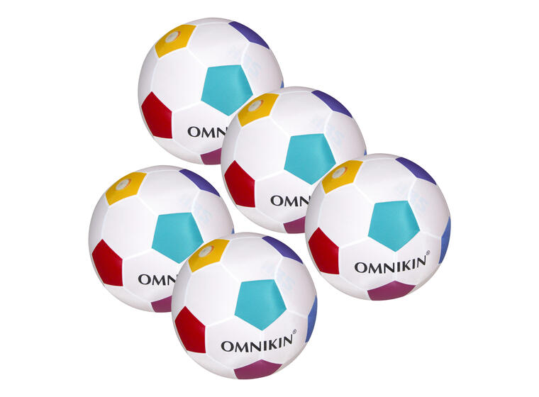 Omnikin® jalkapallo - 36 cm (5 kpl) Pakkauksessa 5 superkevyttä jalkapalloa 