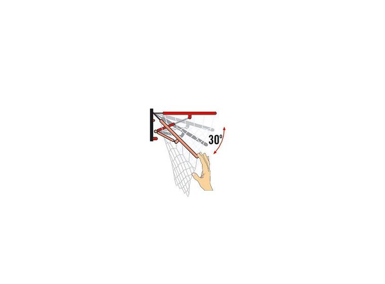 Koripallokori Outdoor taittuva Sport-Thieme - Taittuu n. 65kg painosta 