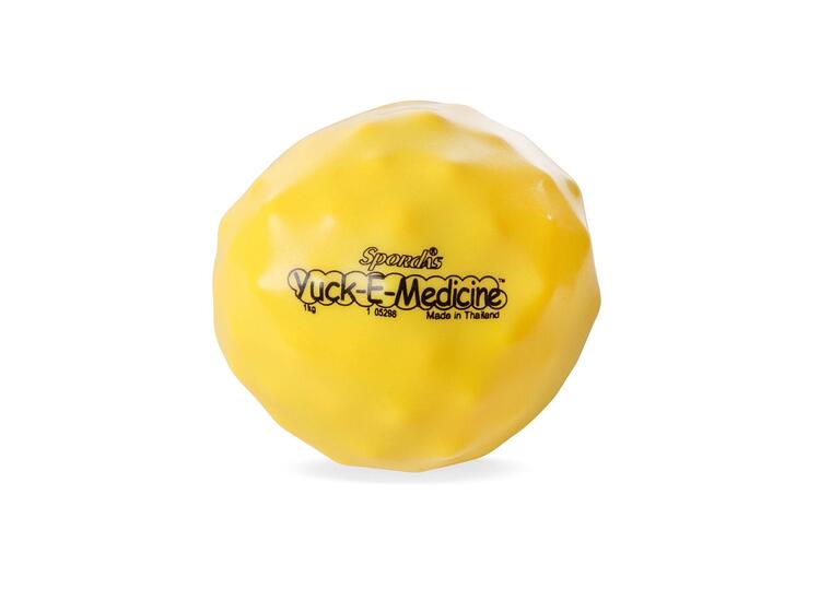 Kuntopallo | Yuck-E Geelitäytteinen | 1 - 3 kg 