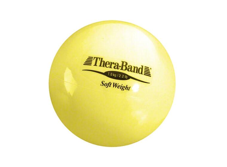 Painopallo | TheraBand keltainen 1 kg 