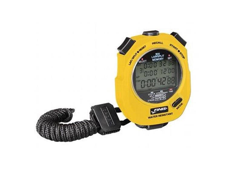 Finis | 3X300M Sekuntikello Keltainen 