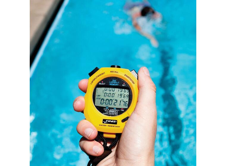 Finis | 3X300M Sekuntikello Keltainen 