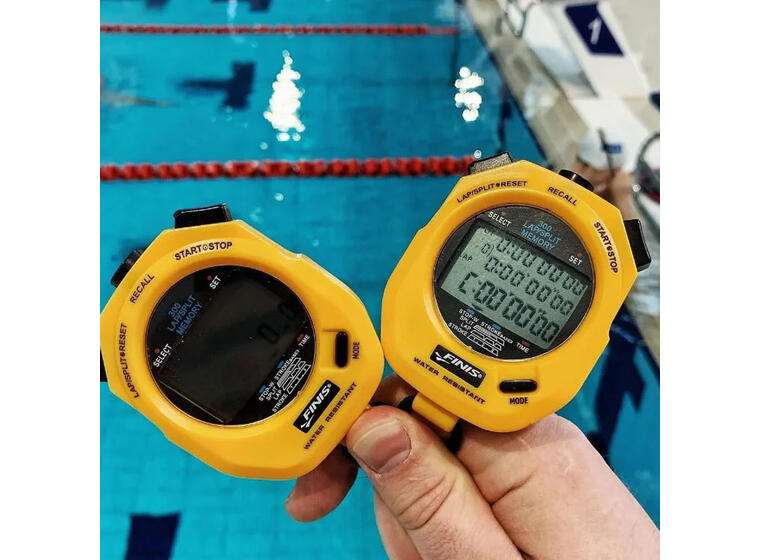 Finis | 3X300M Sekuntikello Keltainen 