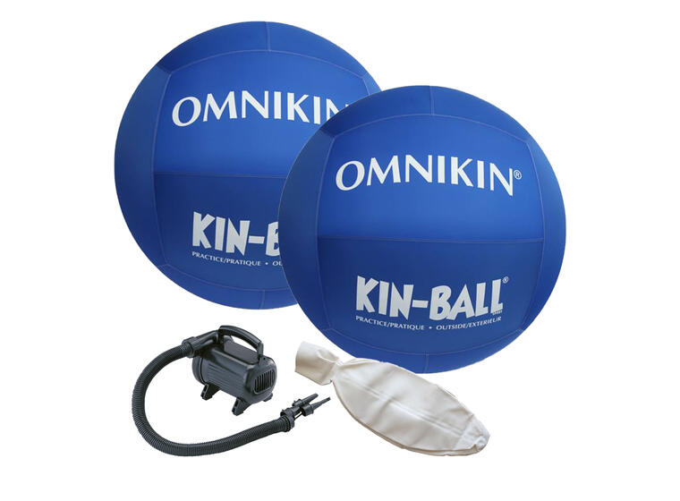 KIN-BALL® | Talvipaketti Sisältää 2 palloa, pumpun ja ideakirjan 