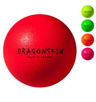 Dragonskin skumball 16 cm hvit Medium sprett