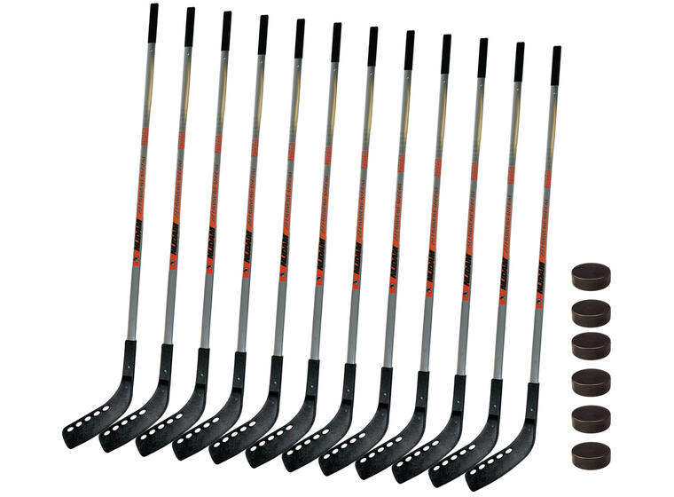 Ishockeykøller Nijdam®, 12 stk. Ishockeykølle 110 cm 