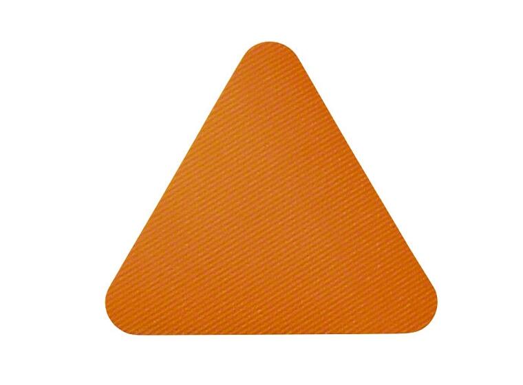 Kolmiolaatta Oranssi, sivu 30 cm 1 kpl, pestävä laatta 