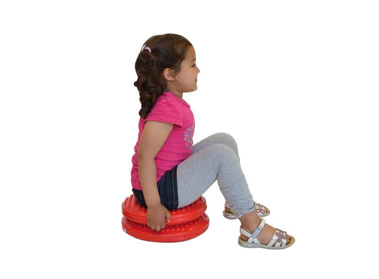 Balansepute Disco sit 32 cm jr Balansepute med nupper på en side 