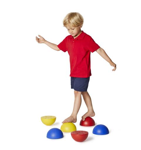 Balance Plastic Hemispheres 6 Pcs