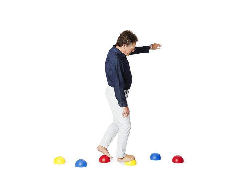 Balance Plastic Hemispheres 6 Pcs 