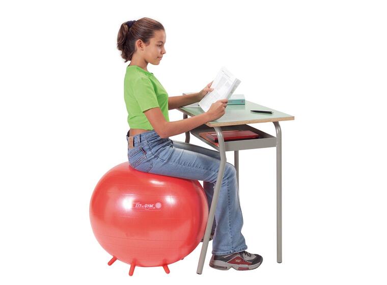 Sitteball Sit'n Gym 55 cm Rød Lateksfri 