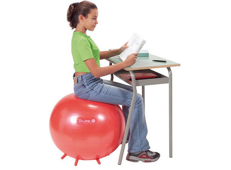 Sitteball Sit'n Gym 55 cm Rød Lateksfri 