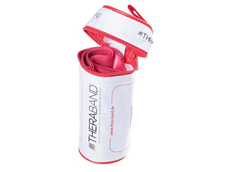 Thera-Band®, 2.5 m in a zip-up bag, Red, medium 