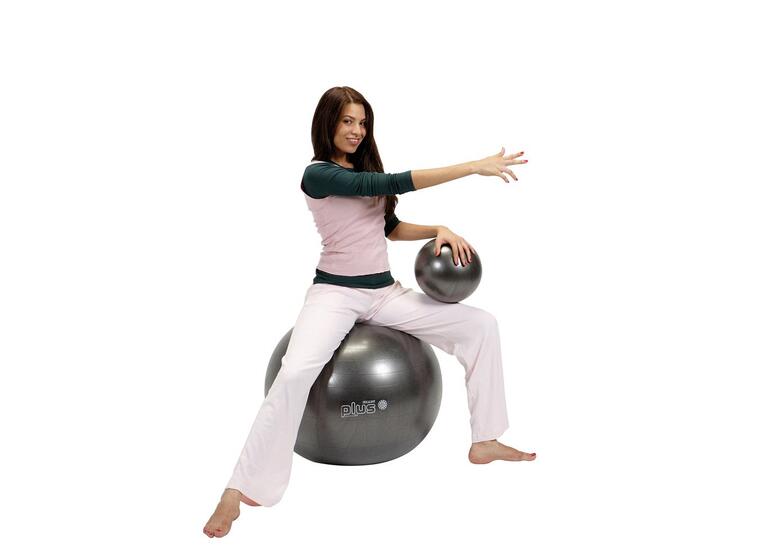 Gymnic Plus pallo 65 cm musta Korkealaatuinen treenipallo 