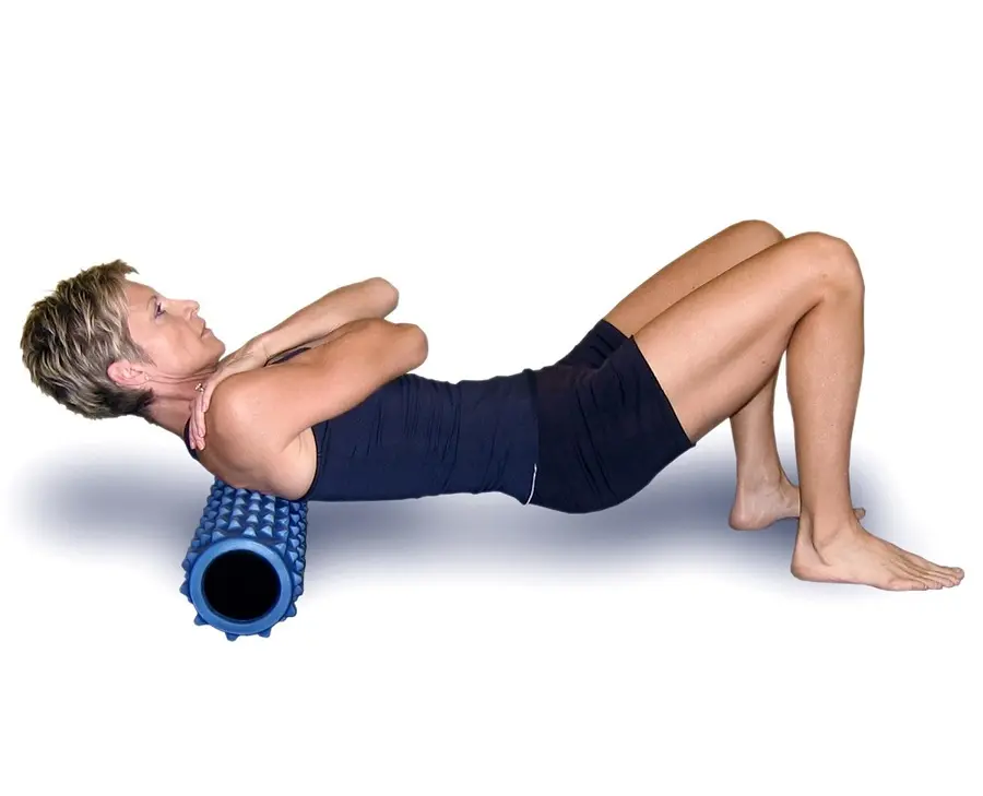 RumbleRoller Foam Roller Blå 