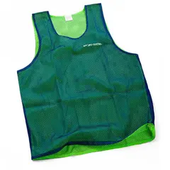 Reversible Bib Blue/green/navy