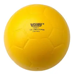 Softball &#248; 21 cm keltainen Jalkapallo / lentopallo