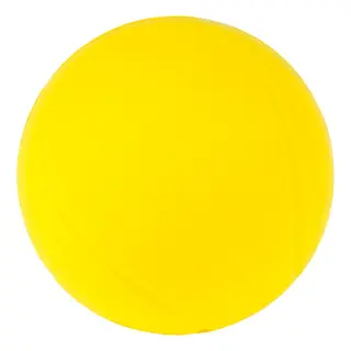 Softball PE-kumia 7 cm Keltainen - 12 palloa