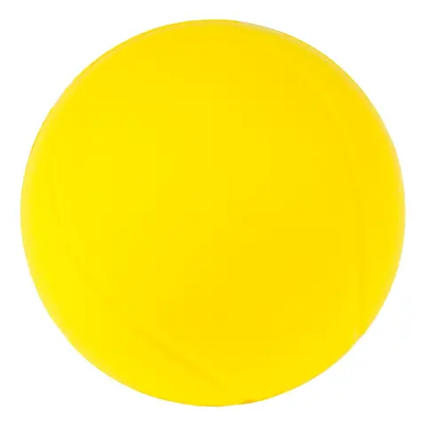 Softball PU-skum 7 cm gul Meget god sprett | Myk tennisball