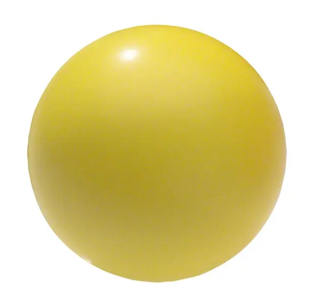 Softball PE-kumia 20 cm Keltainen 