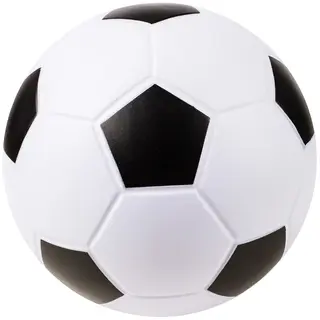 Softball PE-kumia 20 cm Valkoinen/Musta jalkapallo