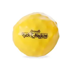 Medisinball Yuck 1 kg Gul - diameter 12 cm