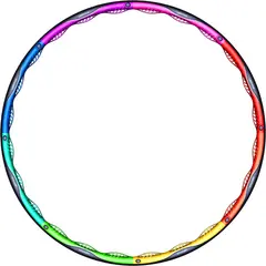 Hulavanne Powerhoop Deluxe Mukana 4 ter&#228;spainoa &#224; 70 g
