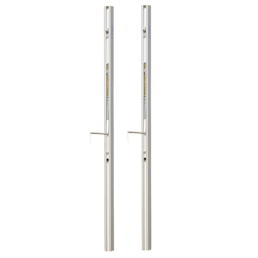 Volleyballstolper 80x80 mm Strammes med sveiv | Skolesport 