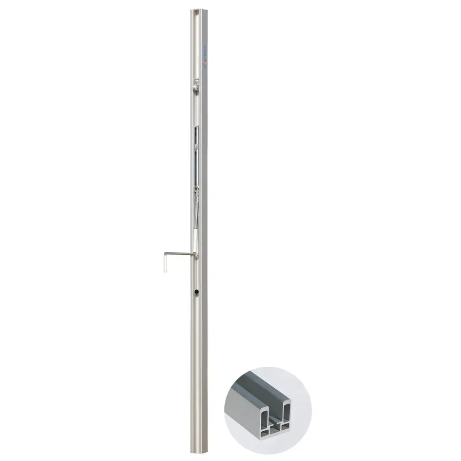 Sport-Thieme | Lentopallotolpat 80x80 mm DVV 2 | 2 kpl 