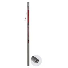Lentopallotolpat &#248; 83 mm alumiinia Verkko kiristet&#228;&#228;n taljamekanismilla