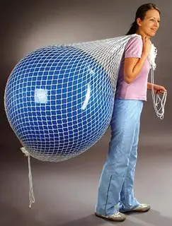 Net for Large Exercise Balls