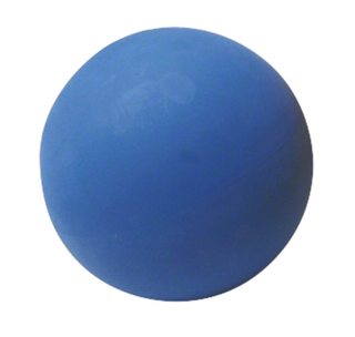 Klokkeball 16 cm blå Ball med bjelle
