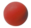 Klokkeball 16 cm rød Ball med bjelle for svaksynte 