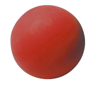 Kulkuspallo punainen 19 cm Suunniteltu erityisesti näkövammaisille