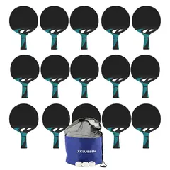 P&#246;yt&#228;tennissetti Tacteo 30 Outdoor 15 mailaa ja 144 valkoista palloa