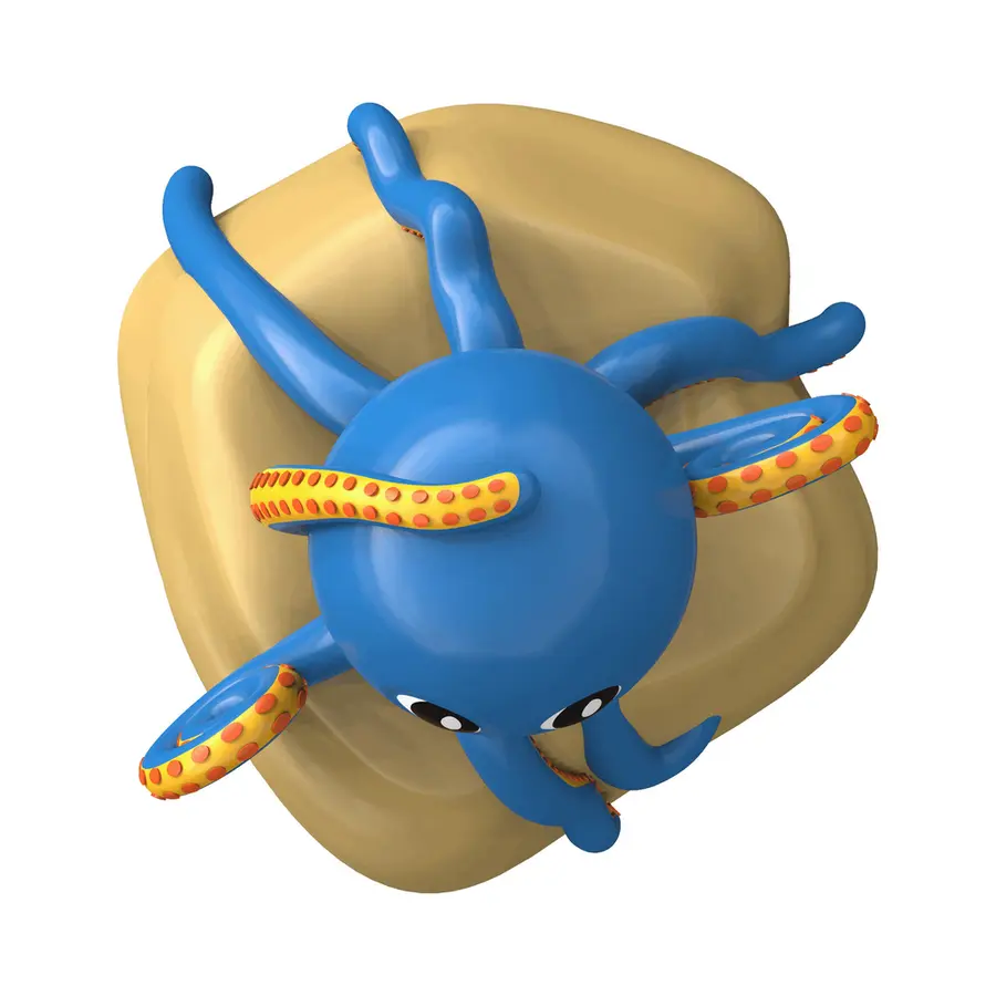 Octopus on rock Vesilelu uima-altaisiin ja vesipuistoihi 