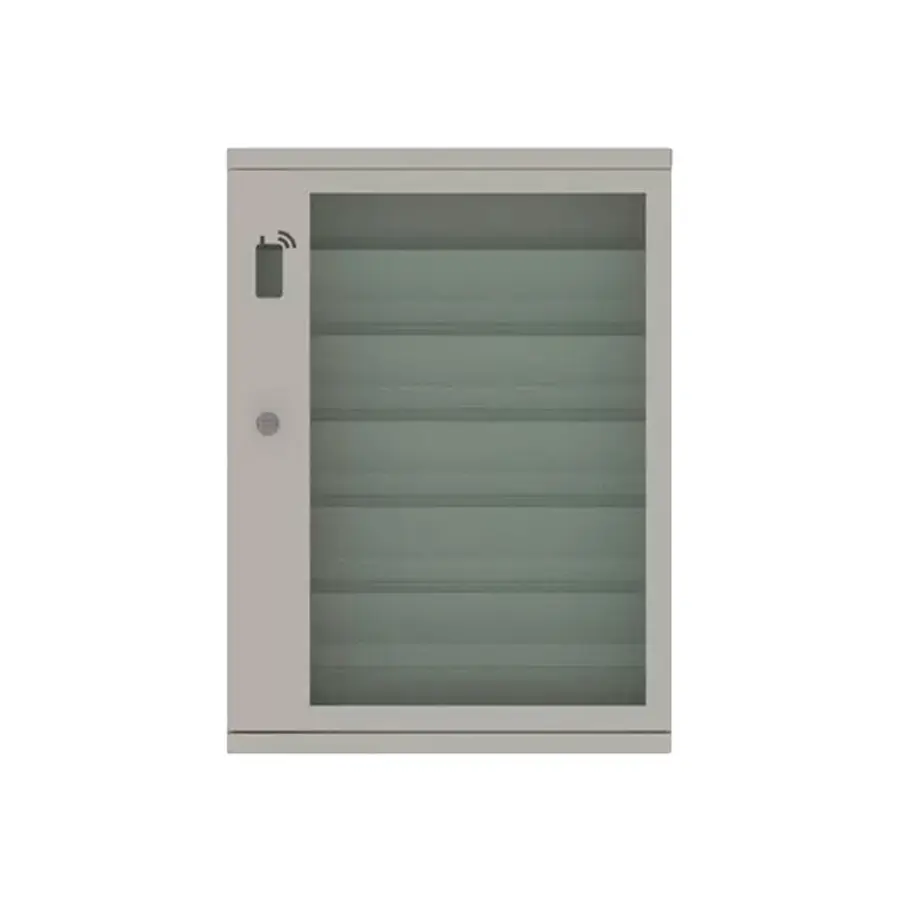 Matkapuhelimien Säilytyskaappi 25 Osiota | Pleksilasi | 500x80x680 mm 