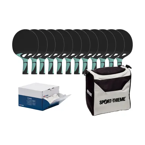 Cornilleau | Tacteo 30 Pöytätennissetti 12 Mailaa | 144 Palloa | Säilytyslaukku