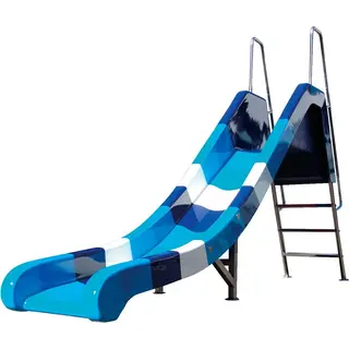 Water Slide Blue-Wave