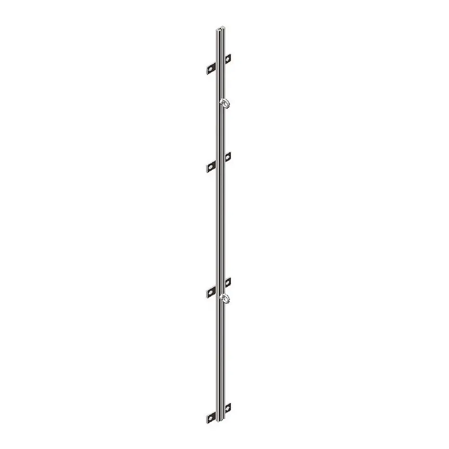 Pelitolpat Universal 1 kpl Alumiinia 40 x 16 mm, portaaton säätö 