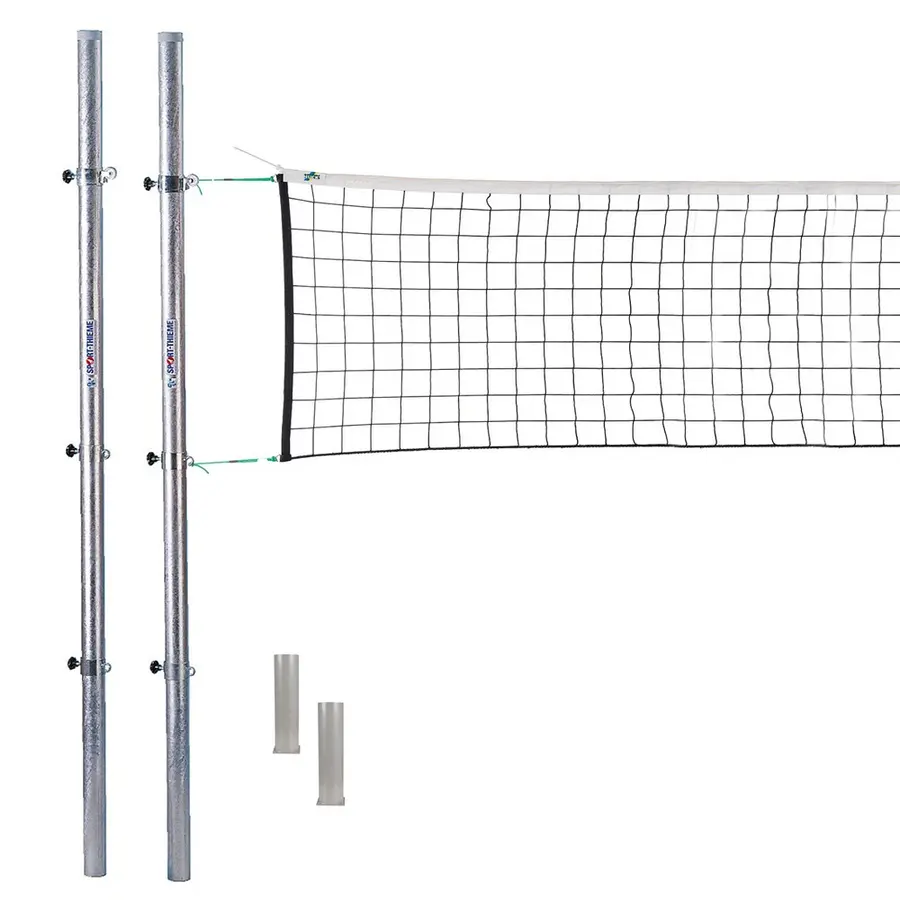Sport-Thieme | Lentopallosetti Universal Tolpat, verkko ja holkit 