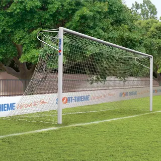 Fotballmål av aluminium, 7,32 x 2,44 m,