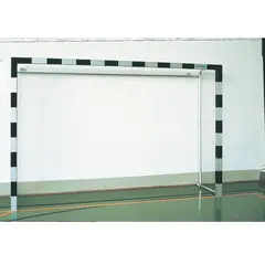 Håndballmål 3x2m innendørs veggmontert Lengde på nettbøyler lages etter mål