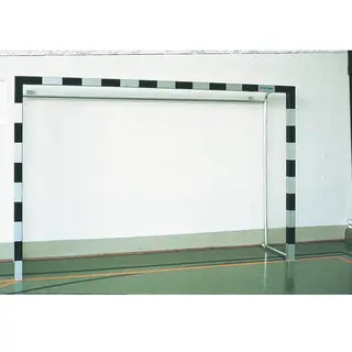 Håndballmål 3x2m innendørs veggmontert Lengde på nettbøyler lages etter mål