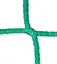 Goal Net for Football - 750 x 250 cm Green - Debth 100/225 cm 