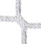 Knotless Net for Football Goals 750x250 100/225 cm | White 