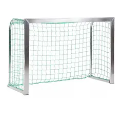 Minimål foldbart 180 x 120 cm Robust alu fotballmål | 10 cm masker